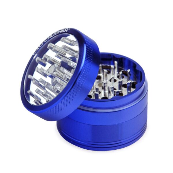 buy Cali Crusher 2.5in 4 Piece Clear Top Grinder online