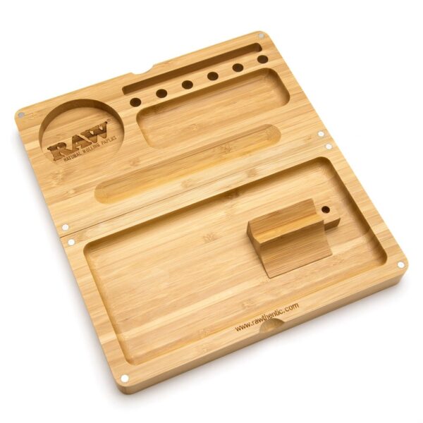 buy RAW Backflip Magnetic Bamboo Rolling Tray online